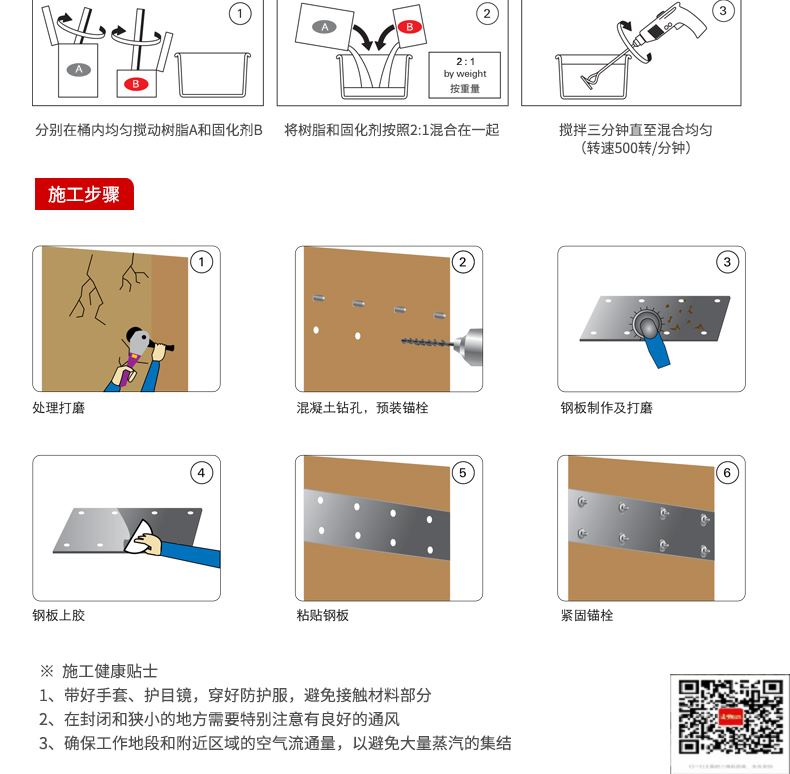 包钢邗江粘钢加固施工过程